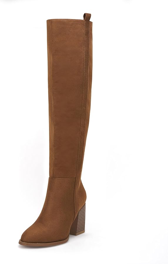 ちょんちょに Amazon.com | Ermonn Womens Faux Suede Side Zipper Pointed Toe