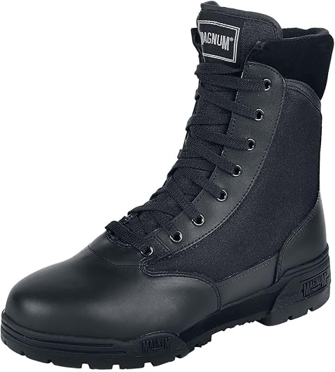 Botas Policiales Botas Tu00e1cticas MAGNUM CLASSIC Negra Magnum Botas