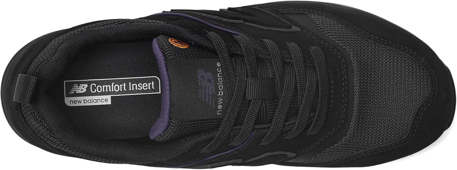 New Balance Elite Lite SD10 Composite Toe Women’s Industrial Work Shoes, Black/Purple, Size 12, Medium, Lightweight Work Shoes for Women, Static Dissipative & Slip Resistant - Image 2
