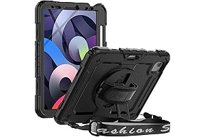 SEYMAC iPad Air 5th/4th Generation Case 10.9 inch with Full-Body Shockproof Protection