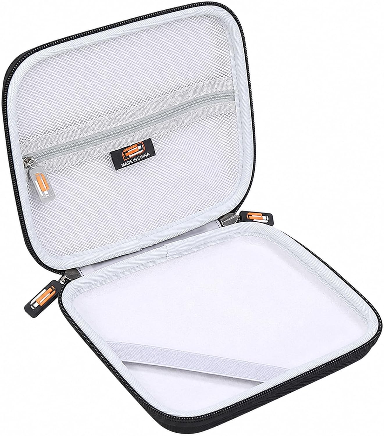 Shockproof EVA Carry Case Compatible with Amicool/ORIGBELIE/ASUS ZenDrive/GODBPNYMU/ORIGBELIE/Dell External CD/DVD Drive, Portable Protective Hard Drive Storage Pouch Bag (Only Case)