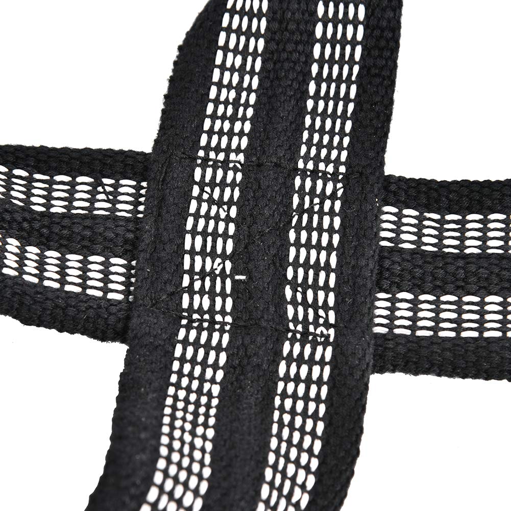 Weight Lifting Wrist Strap, 1 Paar Abbildung 8 Weight Lifting Straps Dead Lift Wrist Strap für Klimmzüge Horizontal Bar Powerlifting Gym Fitness Bodybuilding-Ausrüstung(S.)
