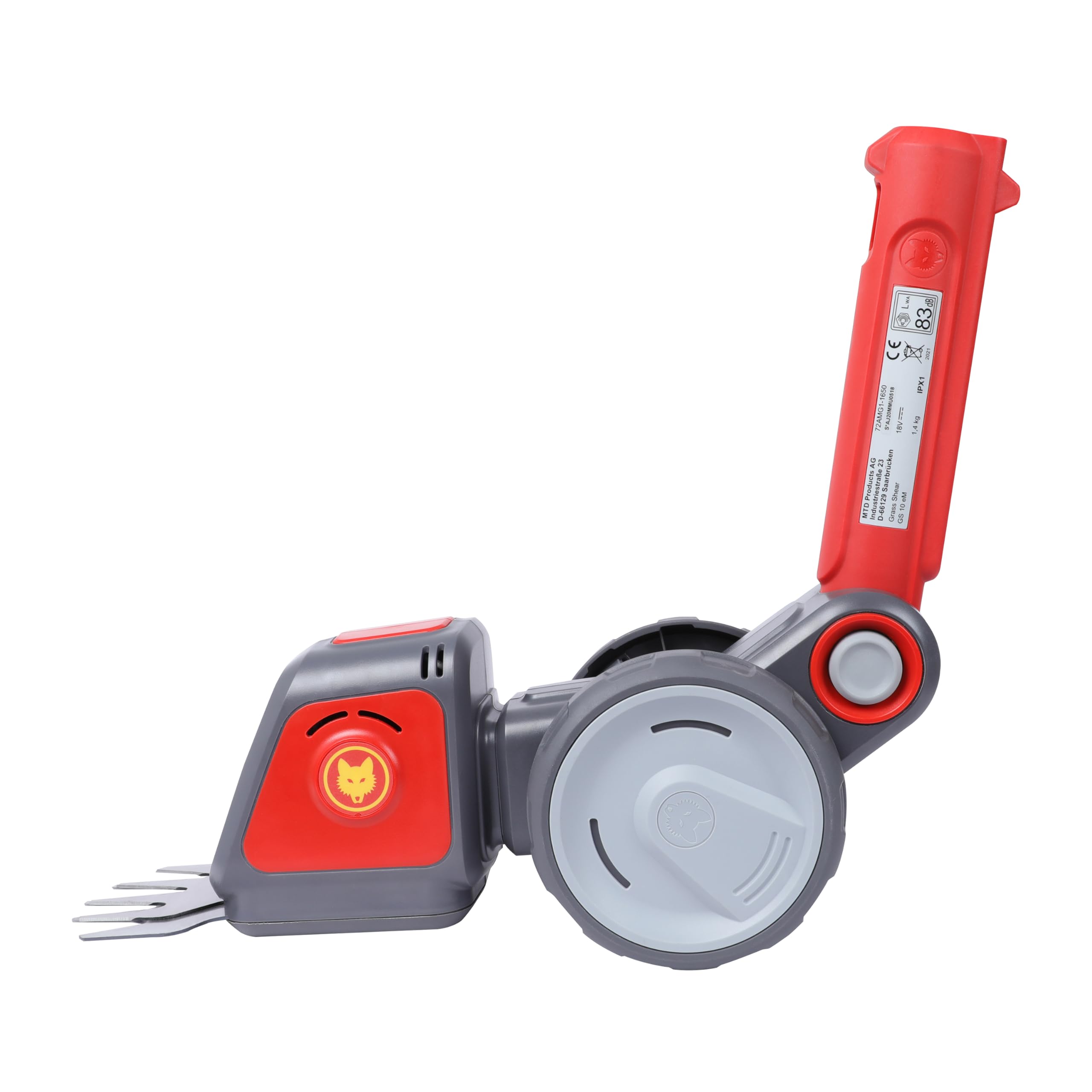 WOLF Garten WOLF Garten WOLF-Garten | e-Multi-Star™ Grasschere GS 10 eM; Mit drehbarem Messer für eine präzise Kantenbearbeitung und für unebenes Gelände geeignet; 72AMG1-1650