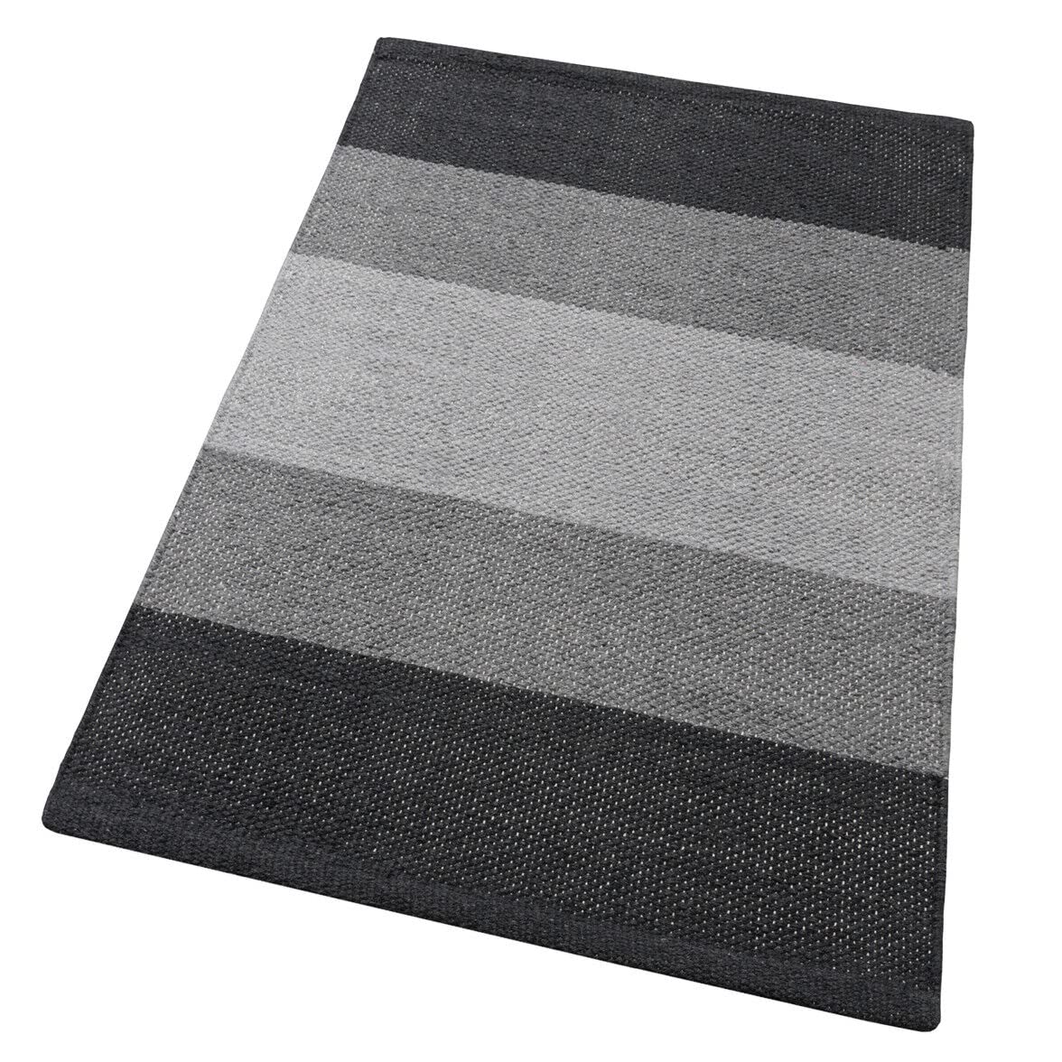 Dywan Kuchnia Łazienka Absorbent Czysty Bawełna Sypialnia Zmywalny Mod.PAPRIKA 55X280 SZARY