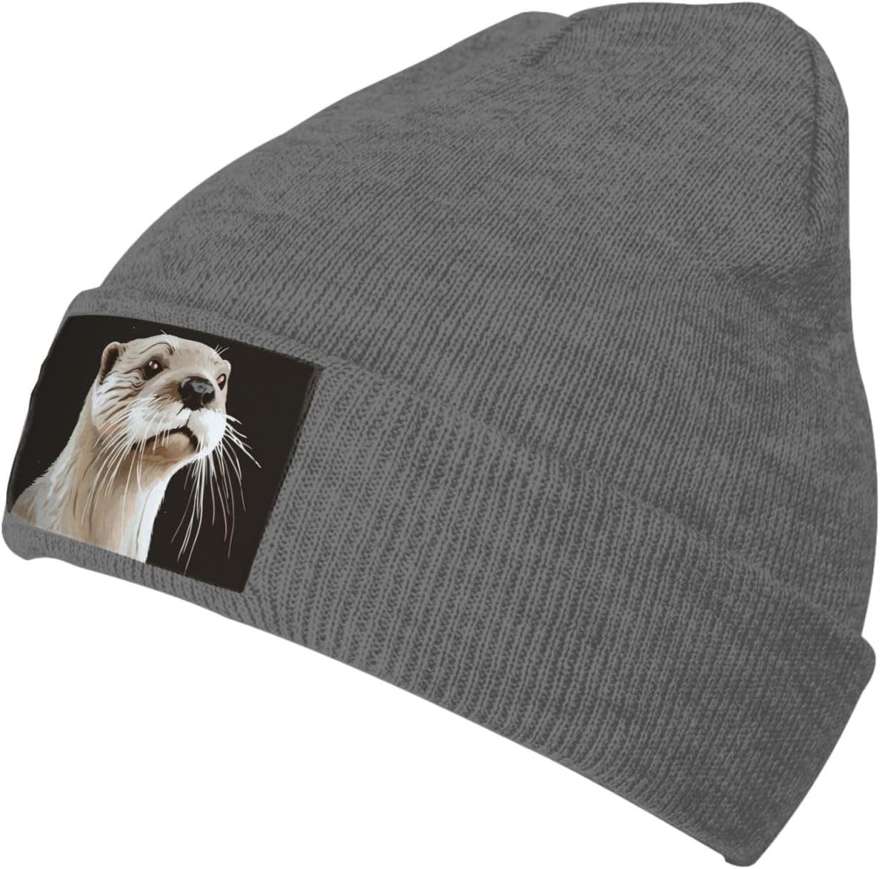 Otter Beanie Hats for Men Women Winter Knit Caps Knitted Cuffed Skull Cap Soft Ski Hat Unisex