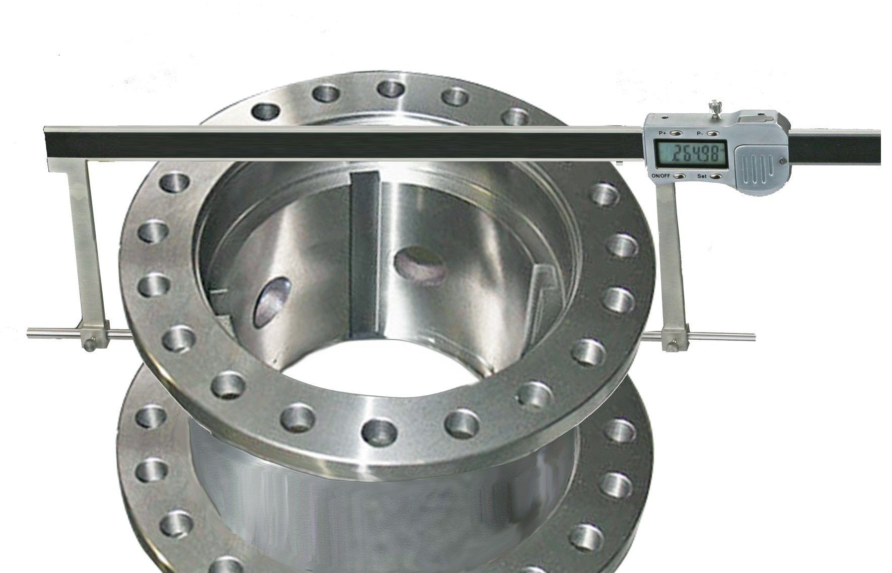 CNC Calidad Digital Universal de calibre Vernier (con grabación para Feria de malla – Rango de medición 0 – 200 mm
