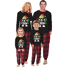 Radmire Matching Christmas Pajamas for Family, XMAS Holiday PJs Sleepwear Set Long Sleeves and Pants