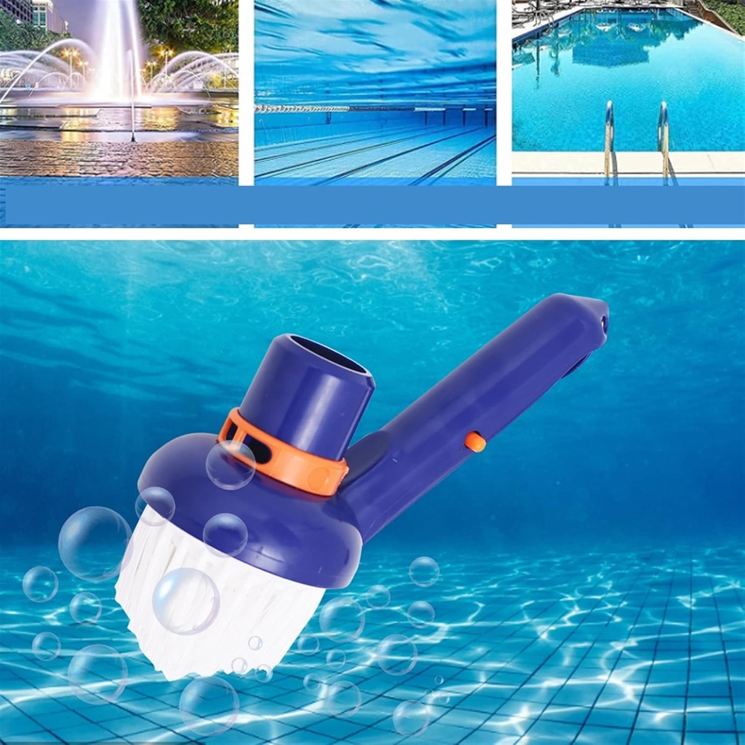 Pool Brushes Swimming Pool Step Corner Brush Spas Hot Tubs Cleaning Brushes Bristles Vacuum Cleaner
