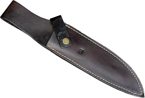 Miniatura 4 de Brazilian Flame Camper Trout - Cuchillo de acero inoxidable de 8 pulgadas con mango completo, tamaño mediano