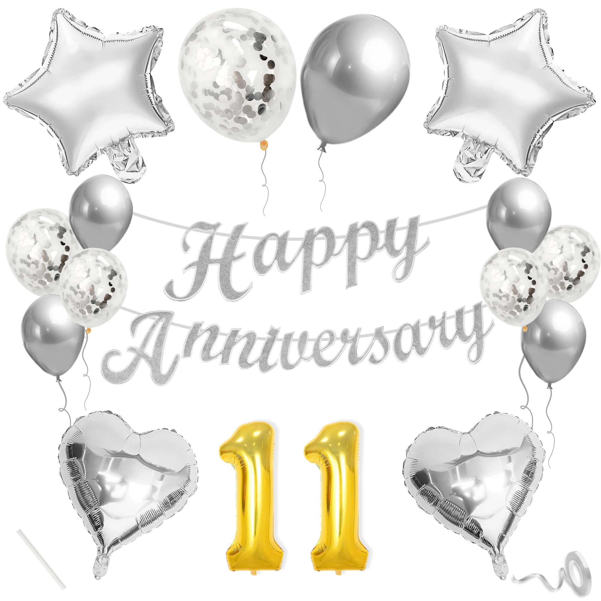 11th Anniversary · Silver