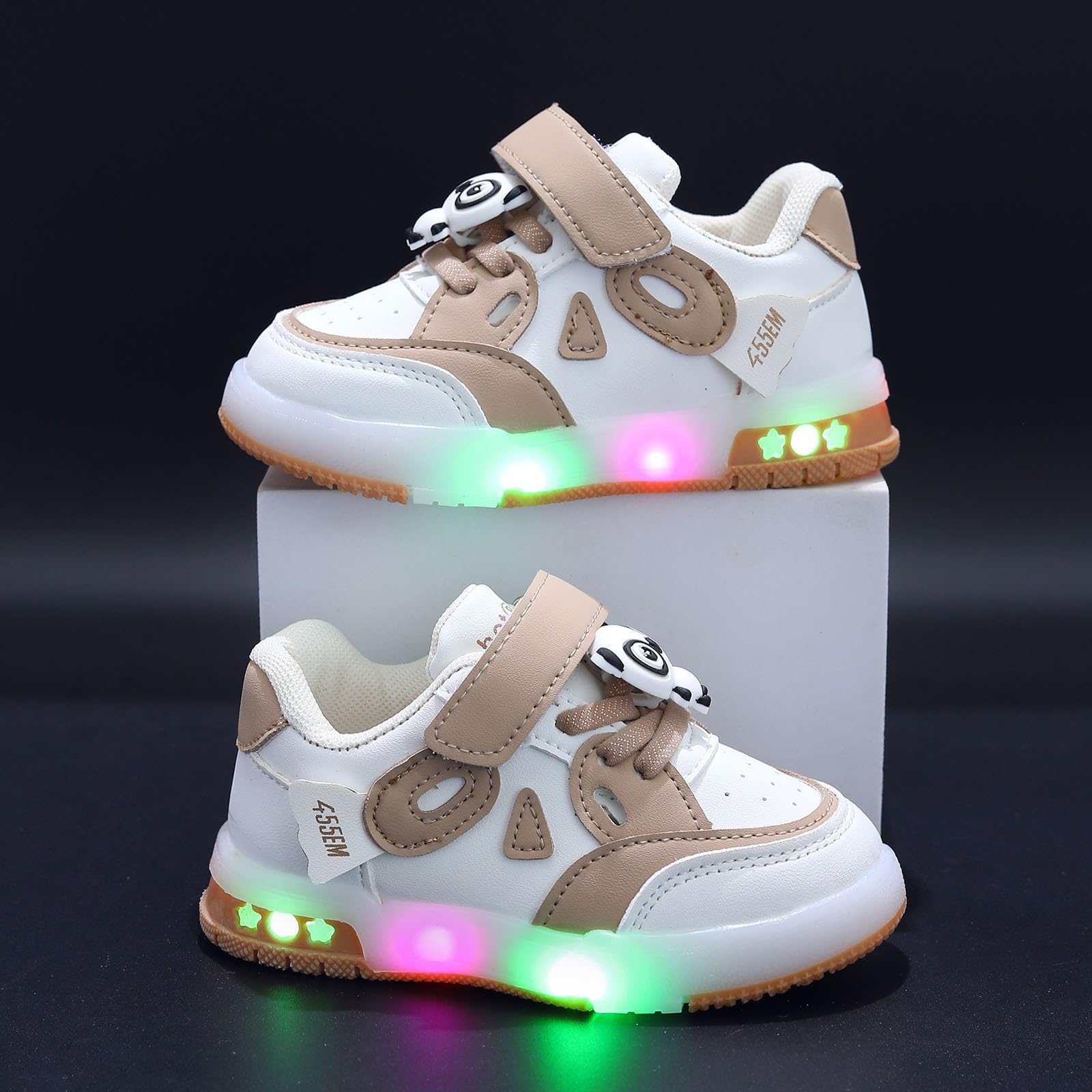 Generisch Chaussures lumineuses pour filles, tout-petits, chaussures de randonnée, chaussures de loisirs
