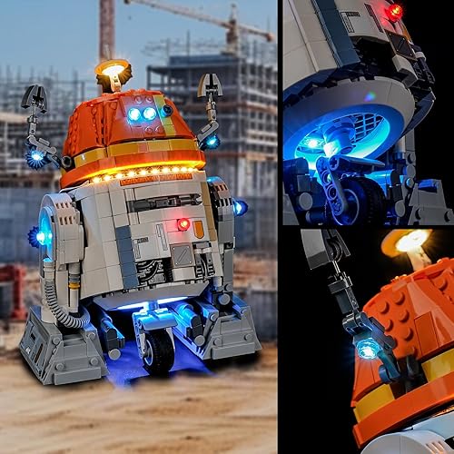 Miniatura 4 de Vaodest Luz LED para Lego 75330 Star Wars Dagobah Jedi juego de diorama de entrenamiento de Dagobah Jedi diseño y configuración compatible con 75330