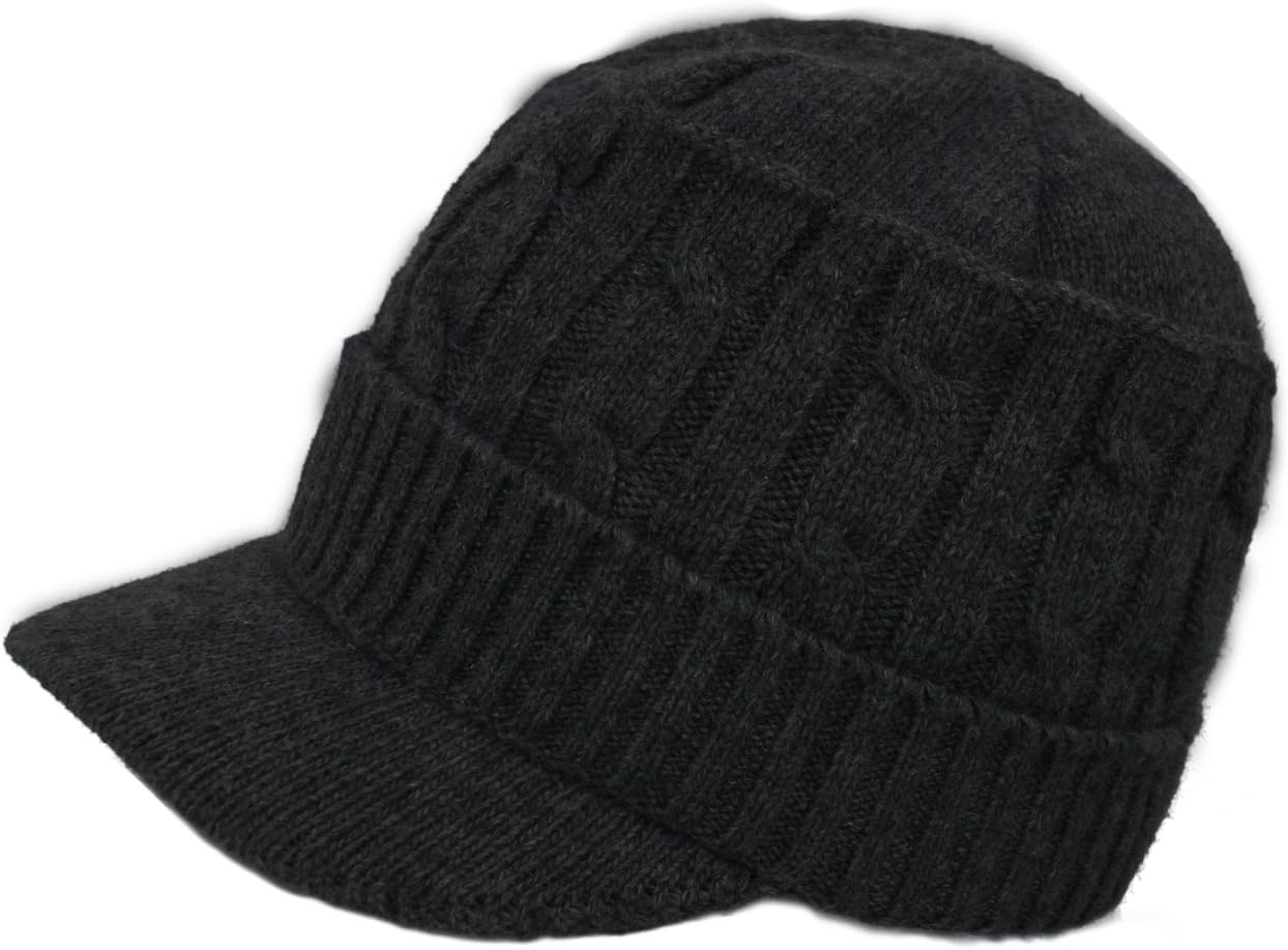 Dahlia Women's Chic Flower Newsboy Cap Hat Wool Blend - Dual Layer