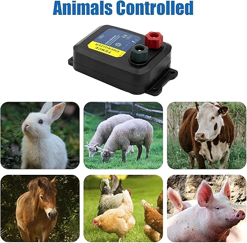 Miniatura 4 de Electric Fence Energizer PE2  0.10 julios, 2 millas8 acres cargador eléctrico para cerca, para perros, ganado, ardillas, gallineros,