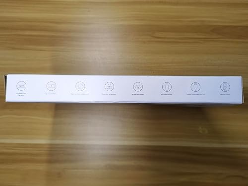 Miniatura 10 de Hapfish Tira de luces de pared que funcionan con pilas, barra de luz LED magnética recargable con control remoto, lámpara de escritorio regulable,