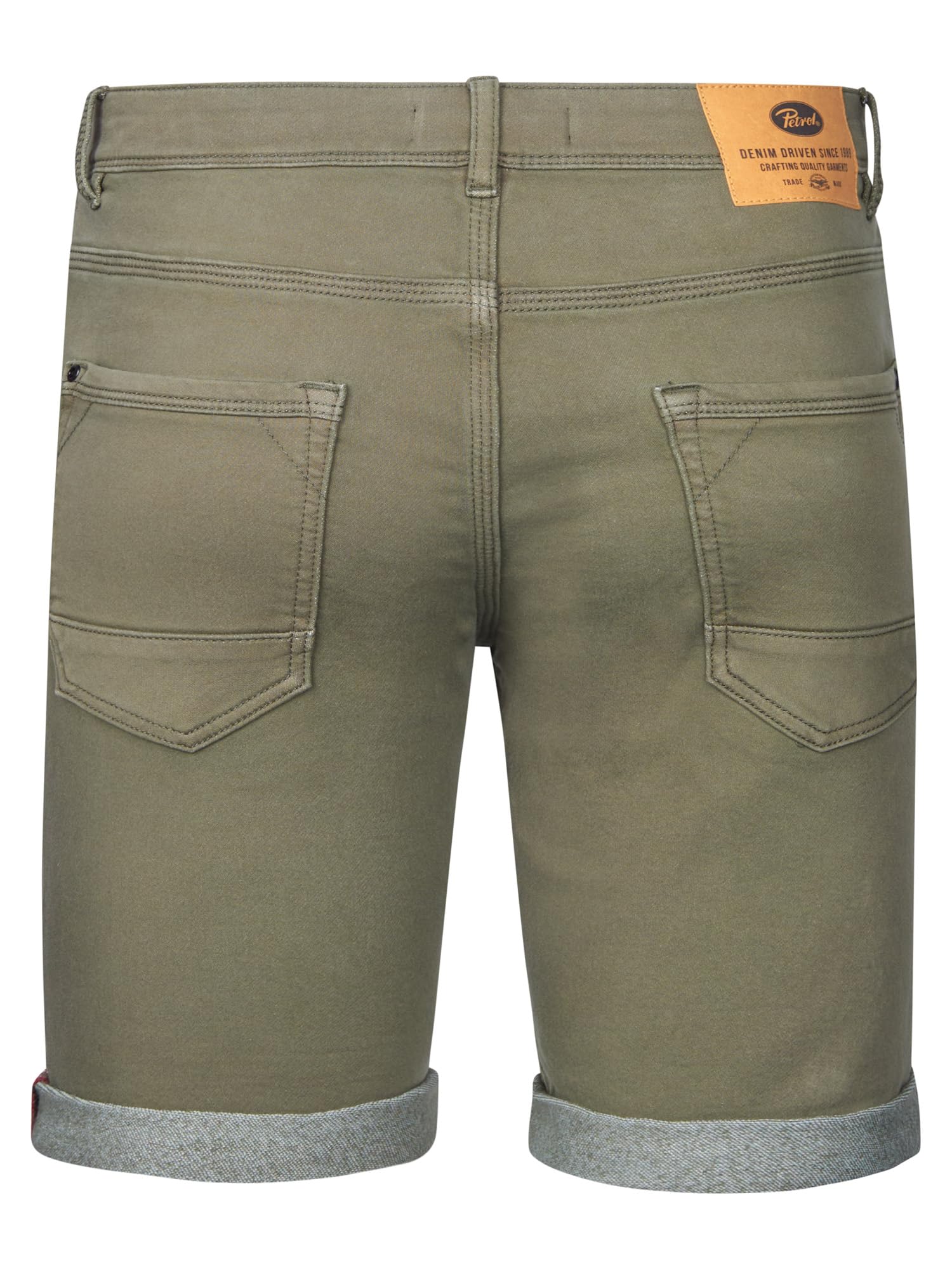 Petrol Industries Herren Denim-Shorts - Slim Fit - Jeans Short - Kurze Hose - Herrenbekleidung