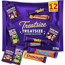 Treatsize Sharing Selection Chocolate Bag 223g