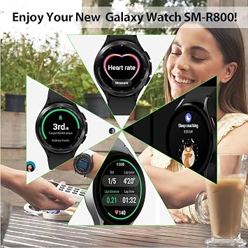 [580mAh]Battery for Samsung Gear S4 EB-BR800ABU 46mm (Not for 42mm), Upgraded High Capacity Li-Polymer Replacement Battery for Samsung Galaxy Watch/Galaxy Gear S4 SM-R800 SM-R805 with Repair Tool Kits