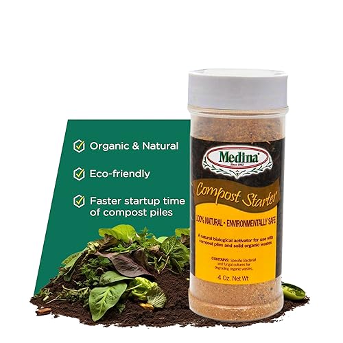 Compost Starter 4 Oz. Treat up to 1,000 Lbs of