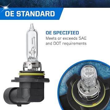 PEAK 9012LL Classic Vision OE Standard Halogen Replacement Headlight Bulb