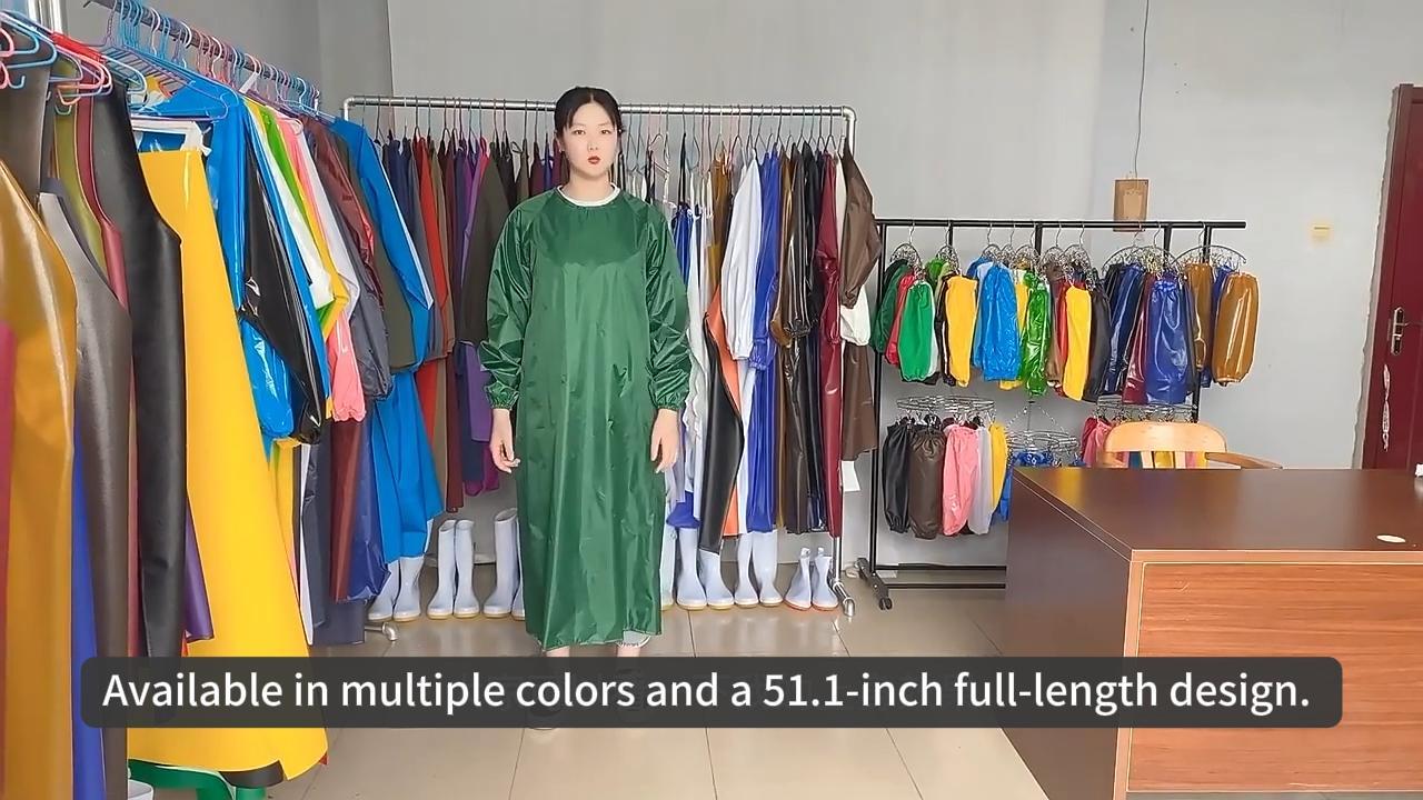 Amazon.com: SUJAN PVC Knit Protective Workwear Windproof Long
