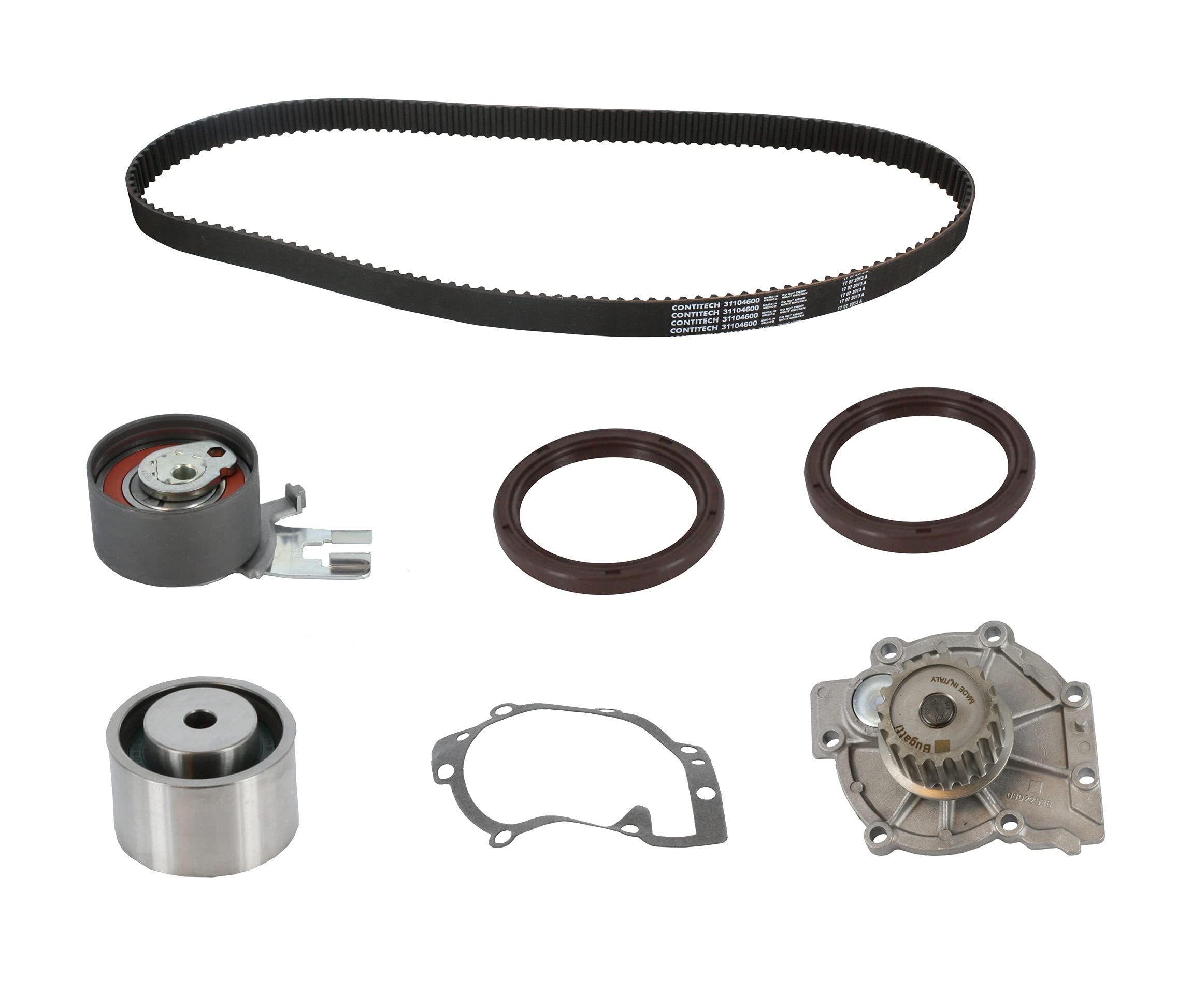 CONTINENTAL CTAM CT1139WP6 Wasserpumpe & Zahnriemen Satz Für