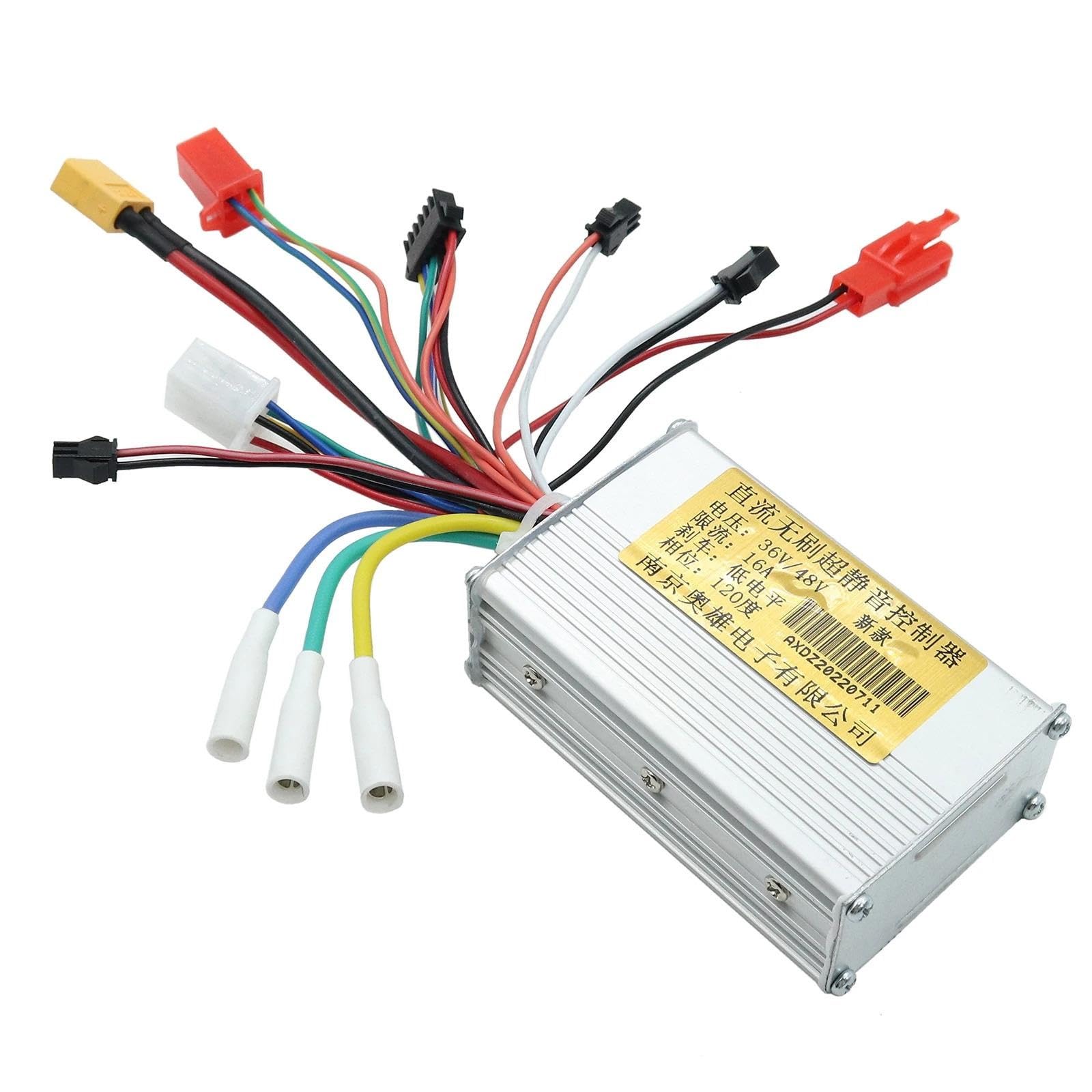 AX-HB02 Akcelerator Dashboard 36V 48V kontroler 6PIN miernik do skutera elektrycznego
