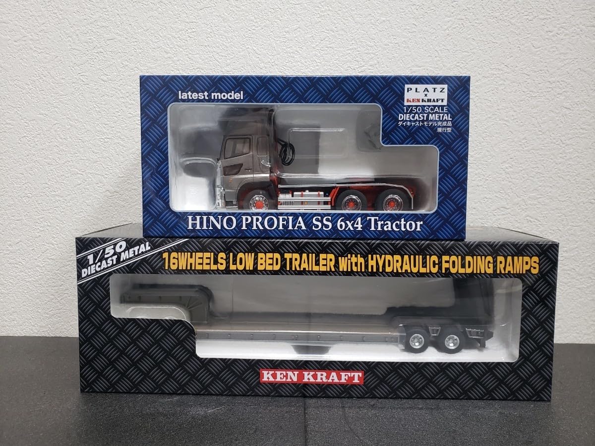 日野プロフィア 16輪トレーラー 自動あゆみ付(1/50) ケンクラフト Amazon.co.jp: 日野プロフィア 16輪トレーラー 自動あゆみ付 1