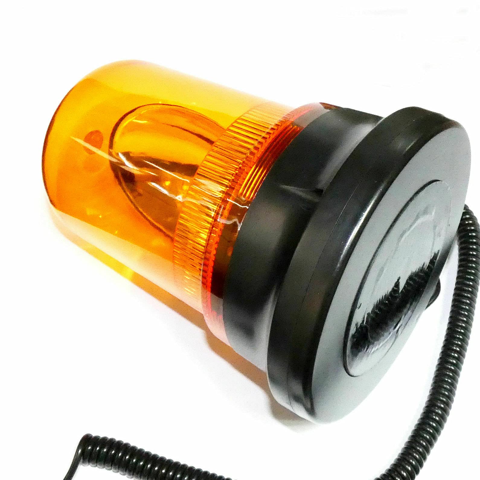 J/J Lampeggiante Segnalatore Emergenza Rotante Calamita Magnetico Auto Trattore 12V