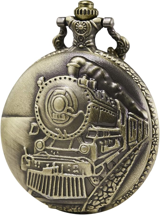 Morfong メンズ レディース クォーツ 懐中時計 ドクター・フー 告白パターン 懐中時計 チェーンボックス付き★海外で人気の並行輸入品 懐中時計 CITIZEN ⁄ 「CITIZEN」ブランド時計 100周年記念 懐中時計