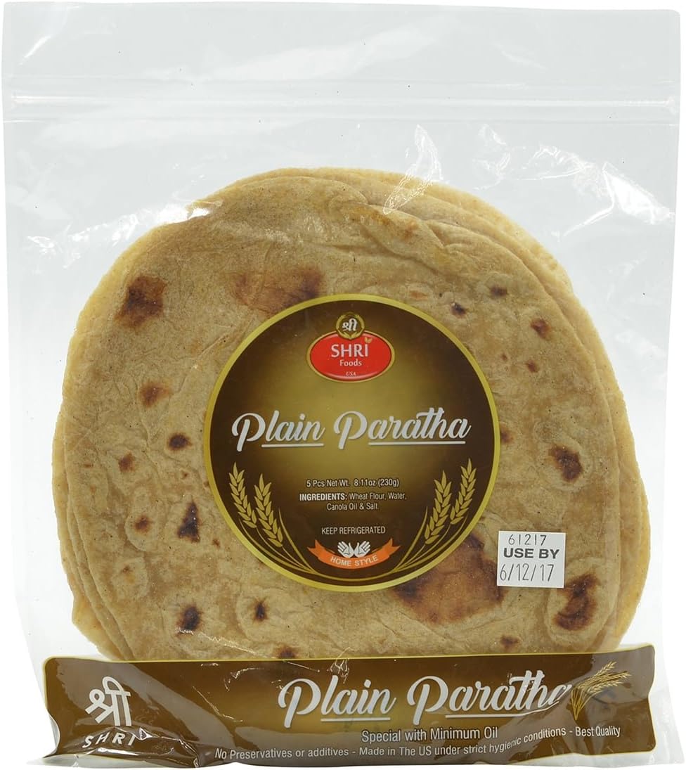 Shri, Plain Paratha, 5 Pieces