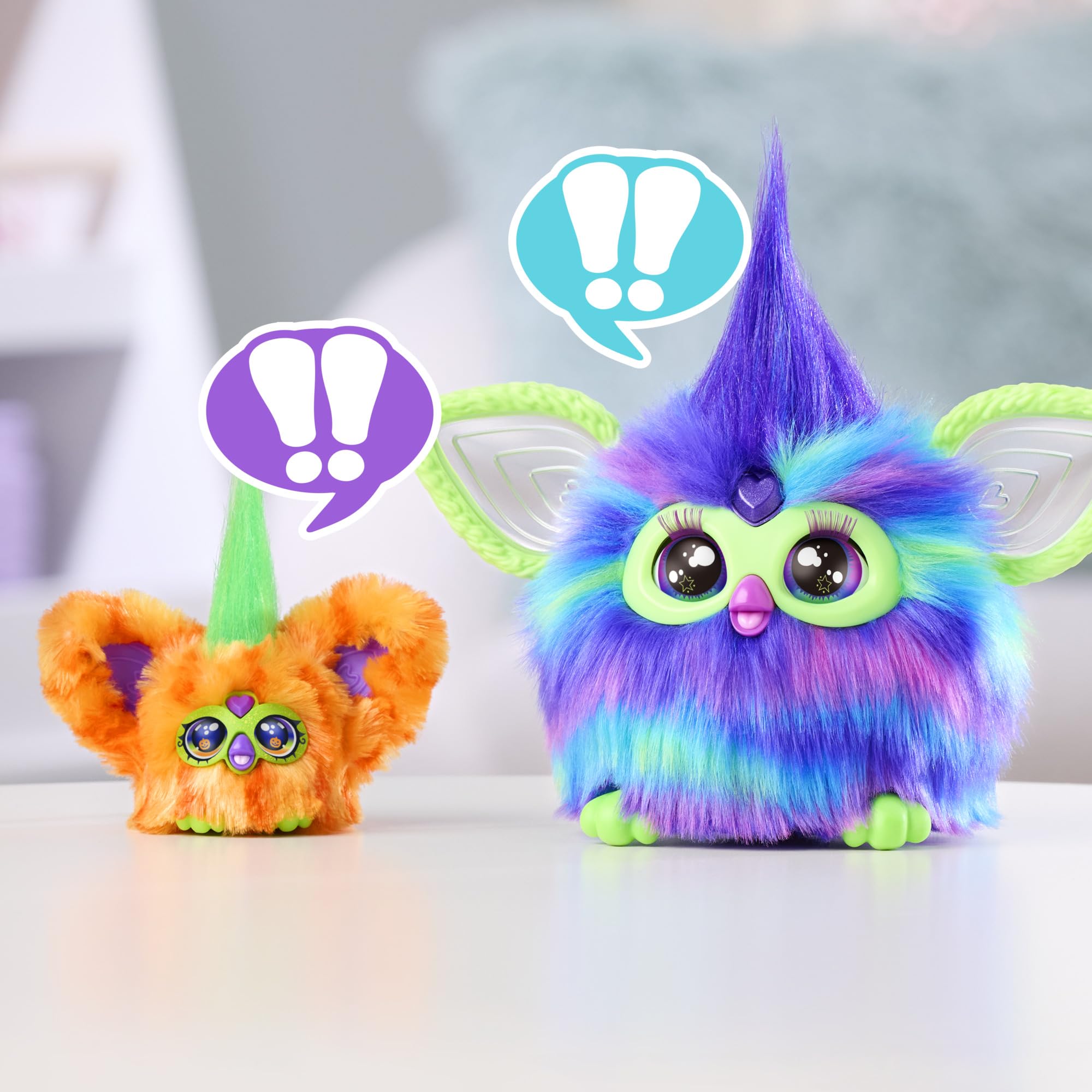 Furby Furblets Boo-Kin, miniaturowa pluszowa zabawka