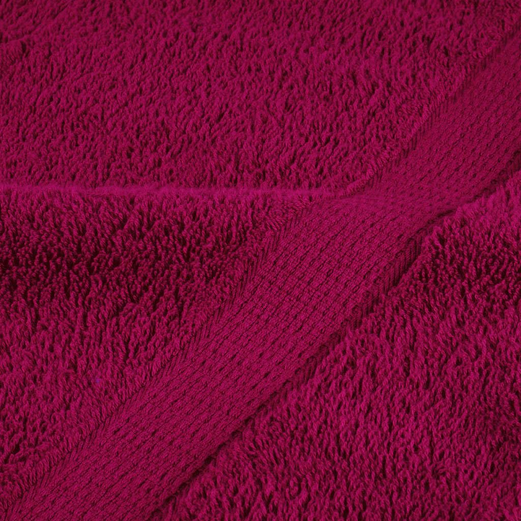 Premium-Waschtücher SOLUND 4 Stk. Bordeaux 30x30 cm 600 g/m², saugstark, weich, flauschig, schnelltrocknend, aus Baumwolle für Bad, Sauna, Fitnessstudio und Wellness
