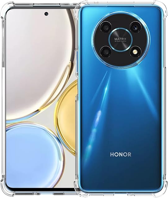 Cresee Case for Honor Magic 4 Lite 5G (Not for 4G) Crystal Clear Cover with Reinforced Corner Bumper Slim Fit Shockproof Flexible TPU Phone Case for Magic4 Lite 5G, Transparent