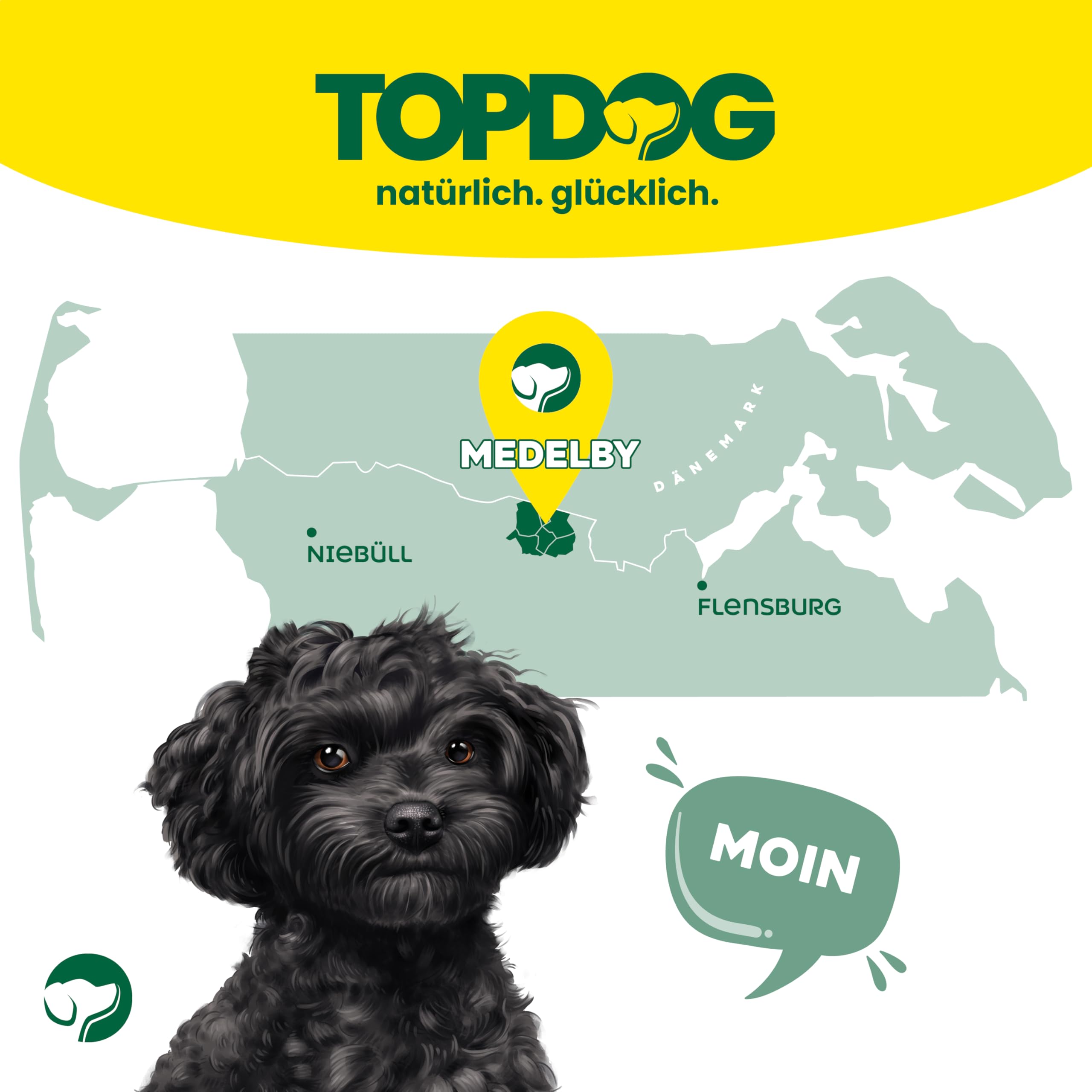 Topdog Kaustangen Hund klein im Hähnchenfiletmantel 24 x 70g - Mini Hunde Kaustangen mit Huhn - 100% natürlich - Für große und kleine Hunde - Idealer Hundesnack mit Geschmack und Pflege
