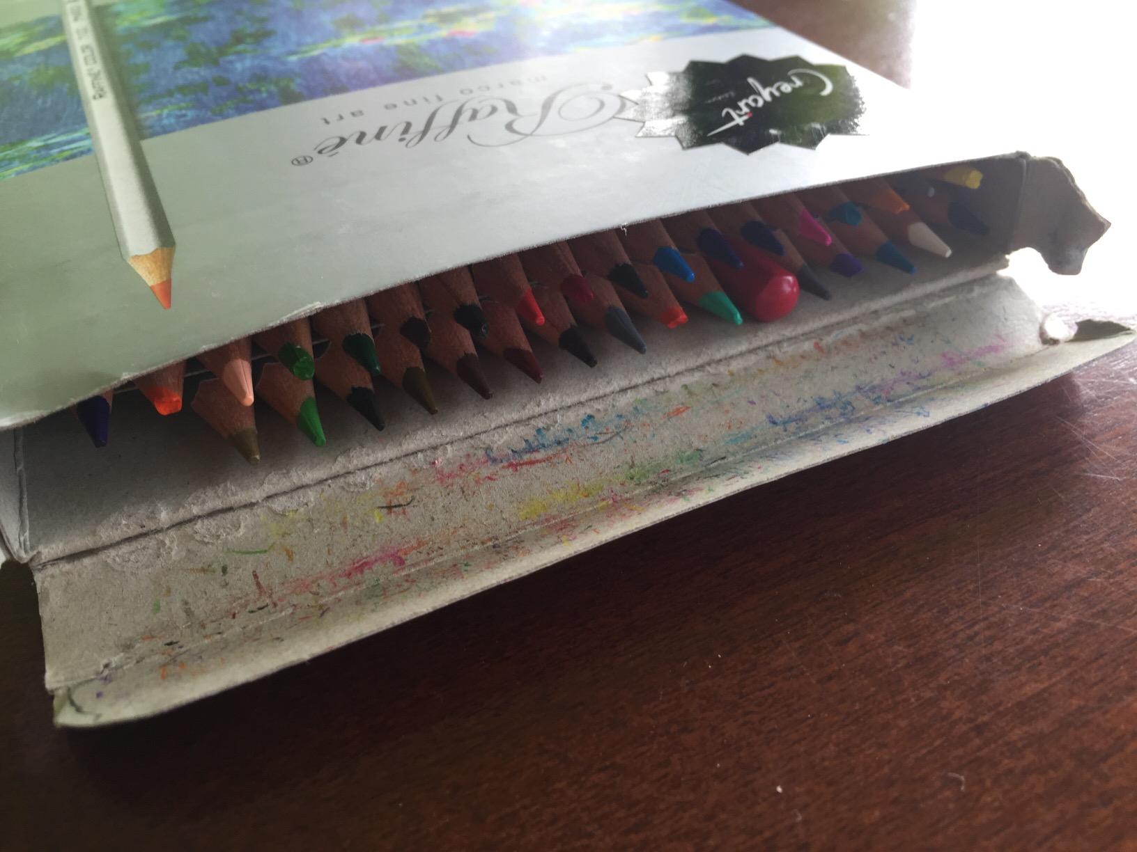 CreyArt Color Pencil Set with 48 Drawing, Shading