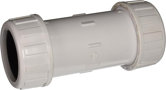 Amazon.com: Eastman 3 Inch IPS Schedule 40 PVC Compression Coupling ...
