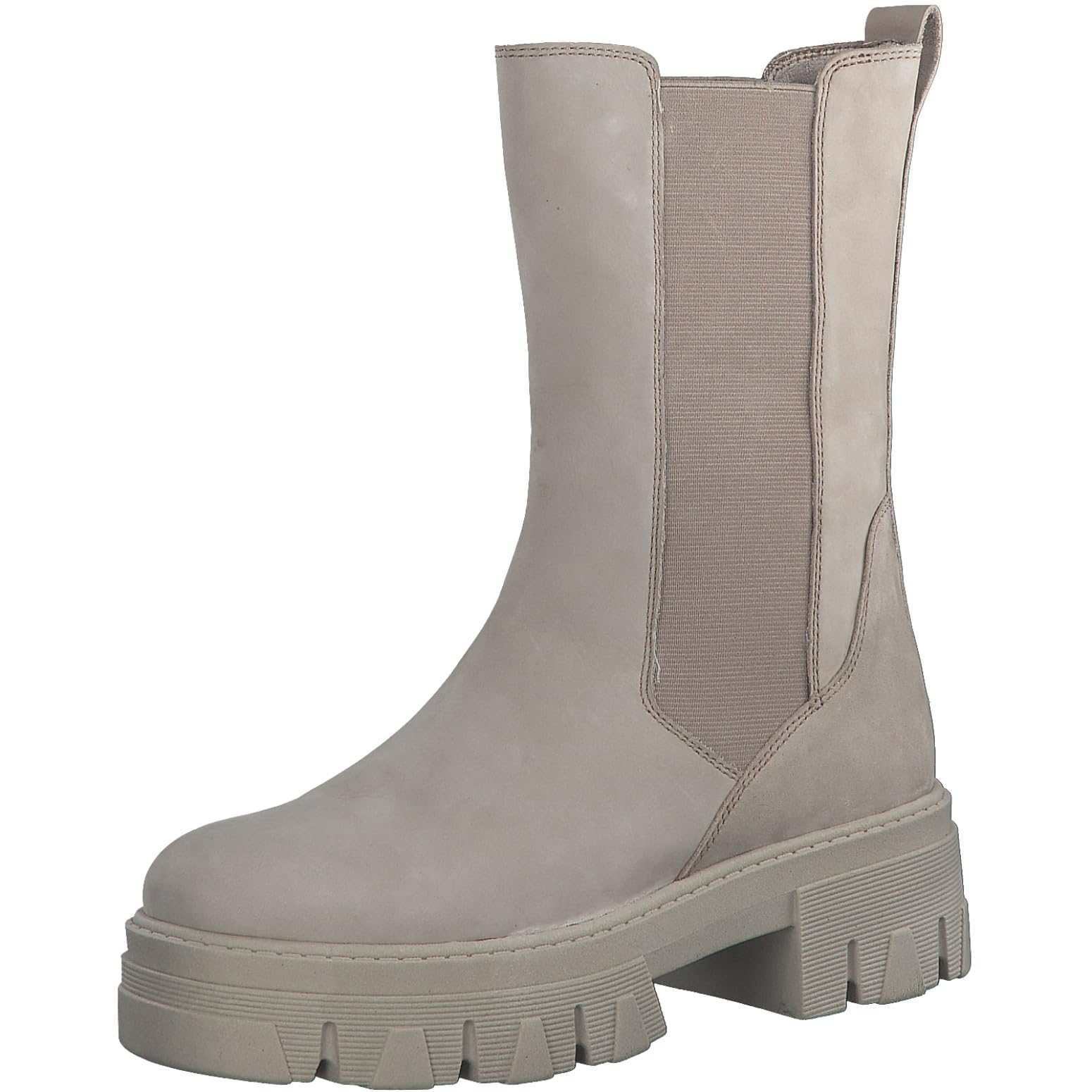MARCO TOZZI Women's 2-25402-41 Chelsea, Taupe Nubuck, 5.5
