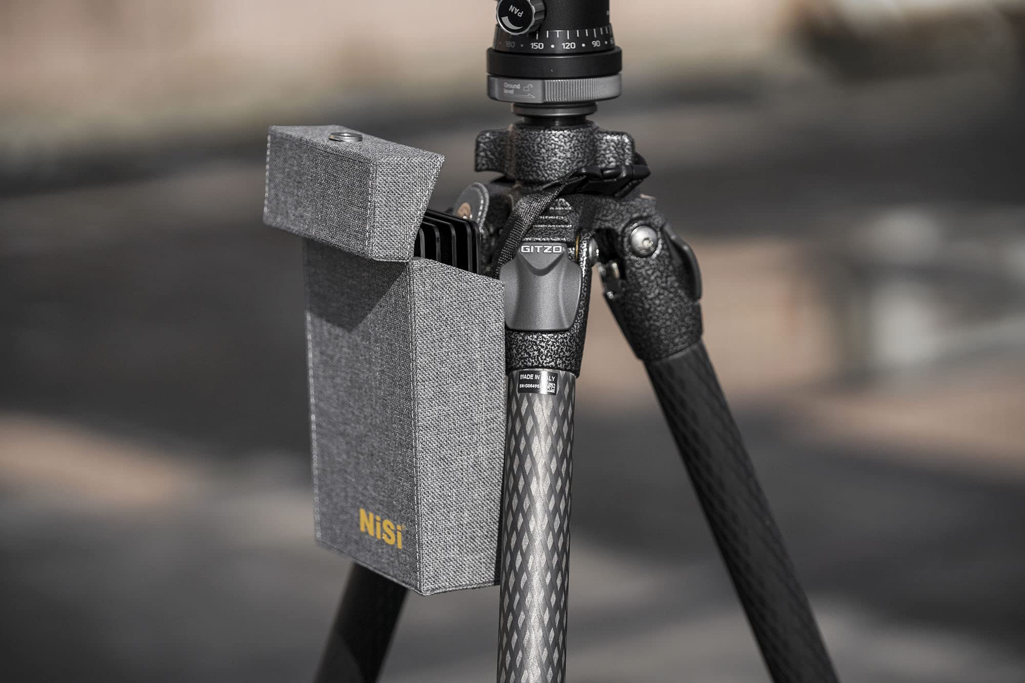 NiSi 100 mm Hartschalenkoffer Generation III Schutzhülle für Kameralinsenfilter leicht langlebig