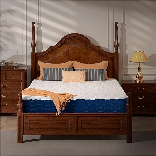 Miniatura 11 de Crystli Colchón King de espuma viscoelástica de gel de 14 pulgadas, con infusión de carbón activado, colchón de cama de firmeza media en una caja