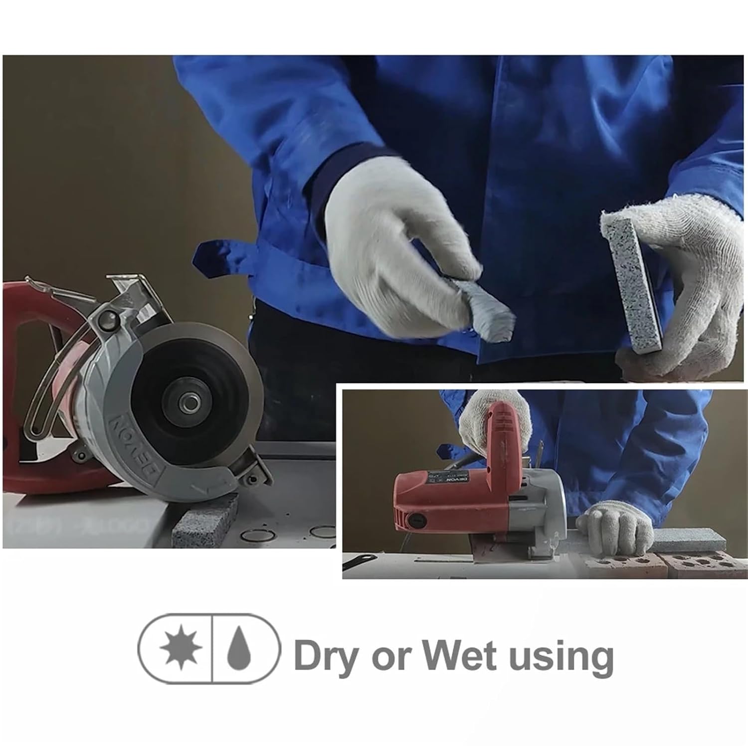 1pc Diamond Hot Pressed Segmented SawBlade with Multi Hole Cutting Disc for Granite Marble Stone Tile Concrete Blade(230mm)