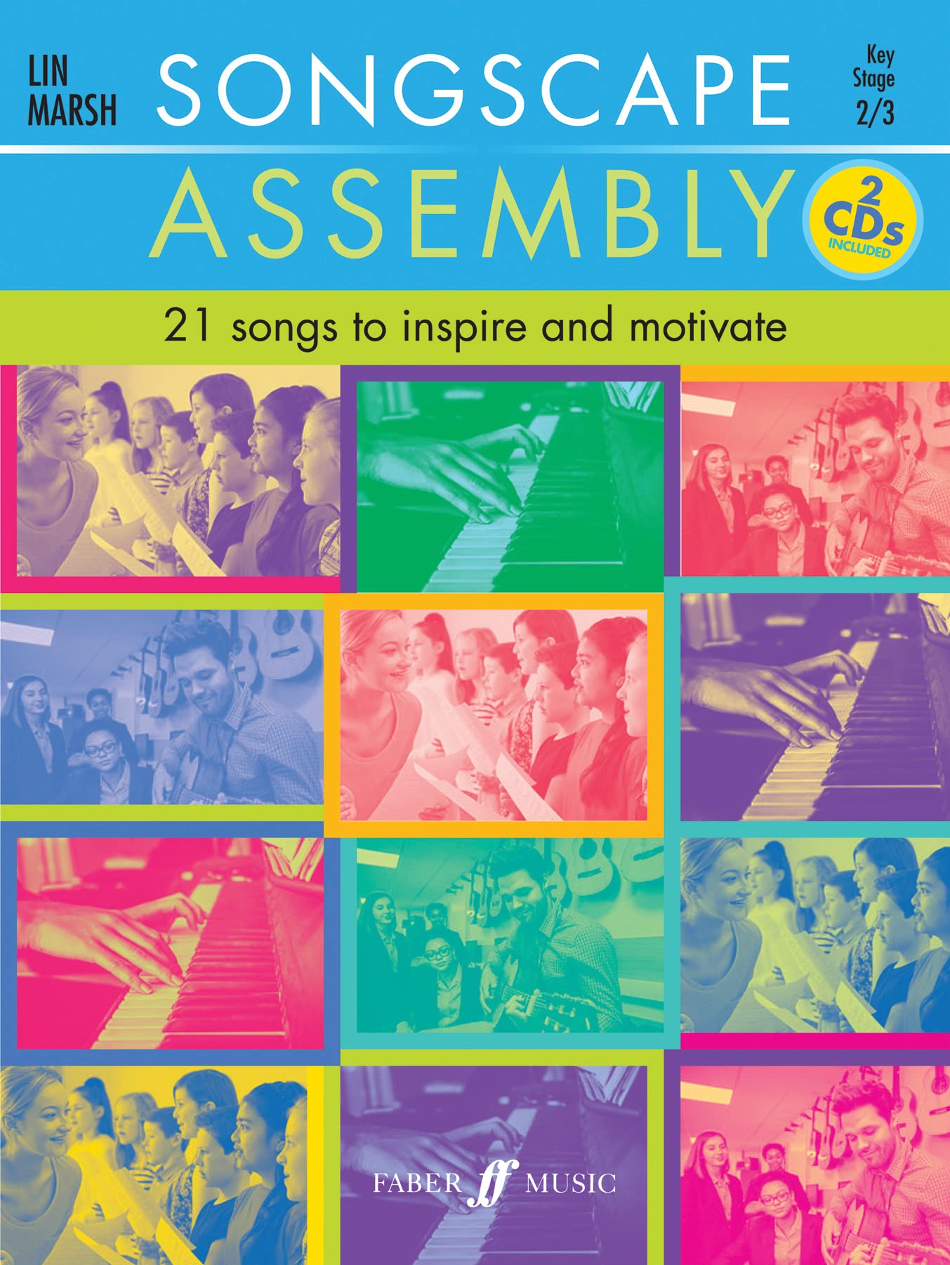 Songscape Assembly (with 2 CDs) Voice, Piano Voice Book with 2 CDs 2CD Marsh Fab