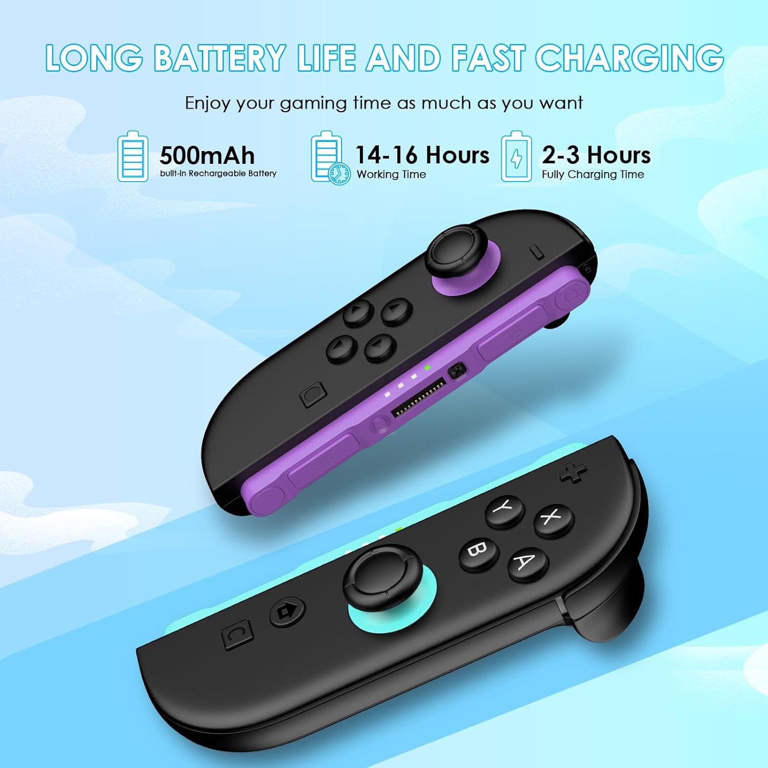 Ncanoi Controller Compatible with Nintendo Switch 2 Controllers, Wireless Replacement Controller for Switch 2, Support Rumble/Motion Controls/Mouse Mode/Gamechat 6 71SVmScNPSL. SL1500