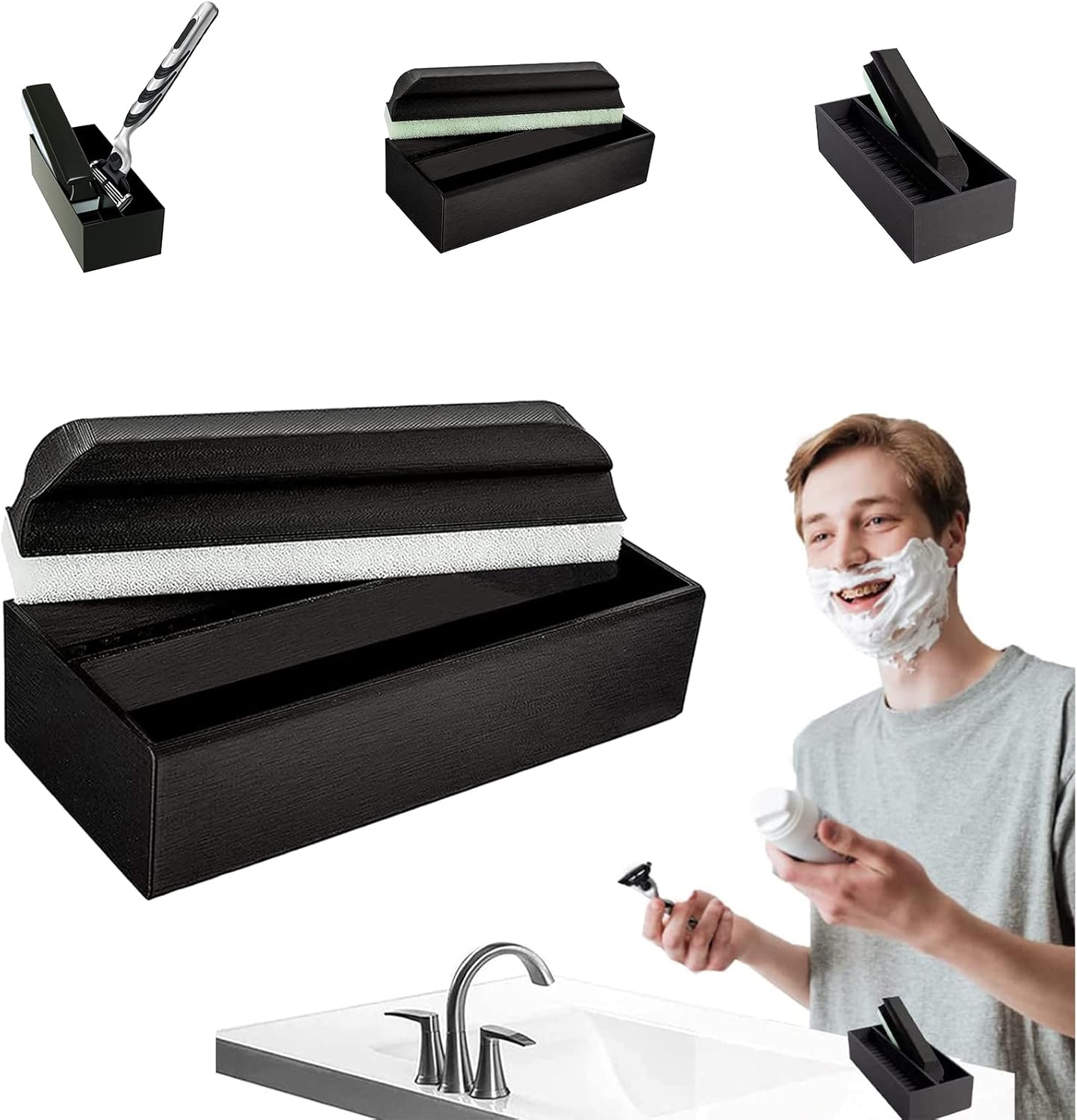 Mat's Beard Cleaning and Holder Set Cleaning Tool 1 Original Sized