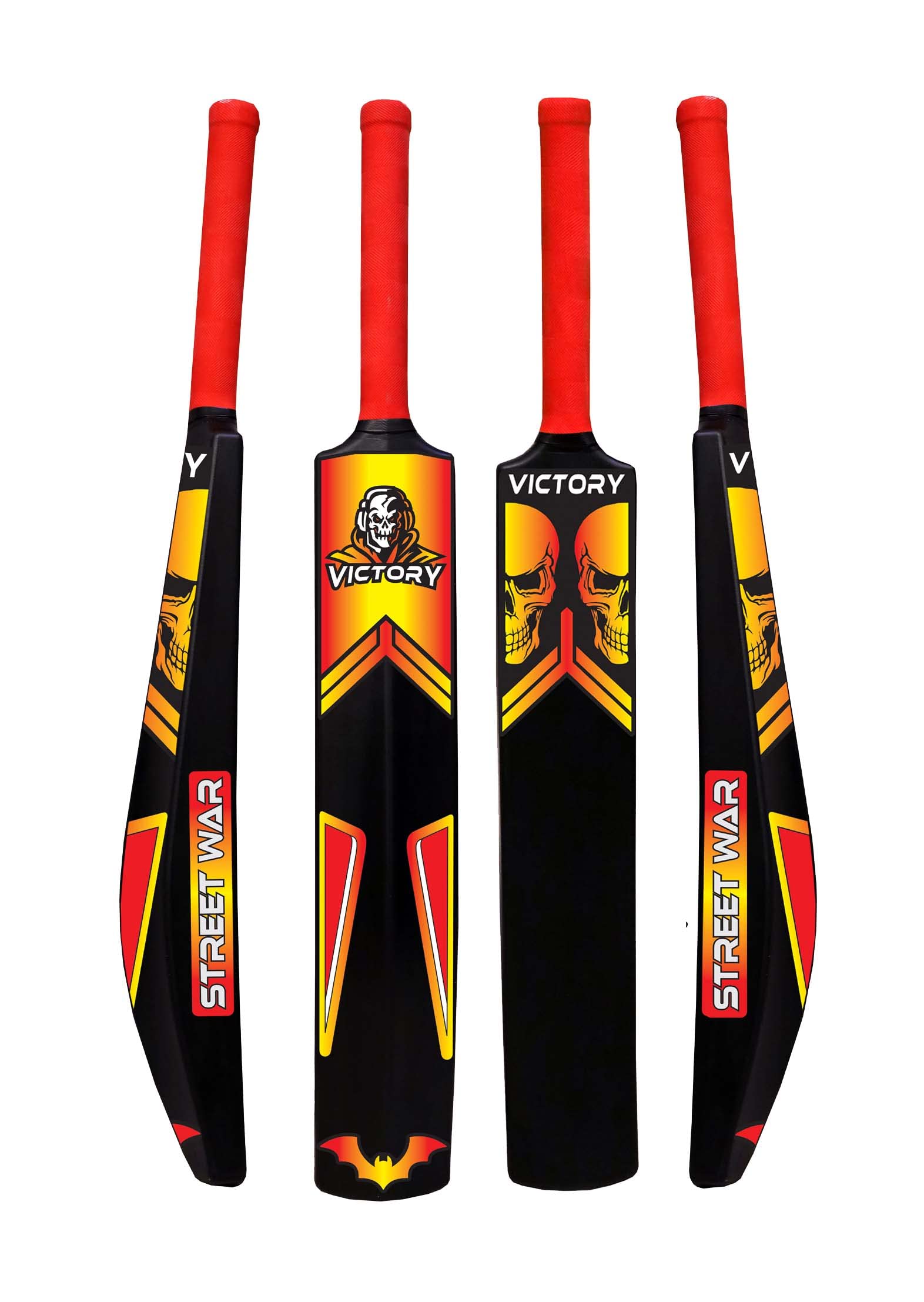 VICTORY Turf Cricket Bat for Adults Hard Plastic Bat Full Size Tennis Cricket Bat for Mens Plastic Cricket Bats with Grip for Soft Cricket Ball, Gully Cricket, Tournament Match - Black/Red (Size-8) (B0BV7GSNLD) Amazon Price History, Amazon Price Tracker