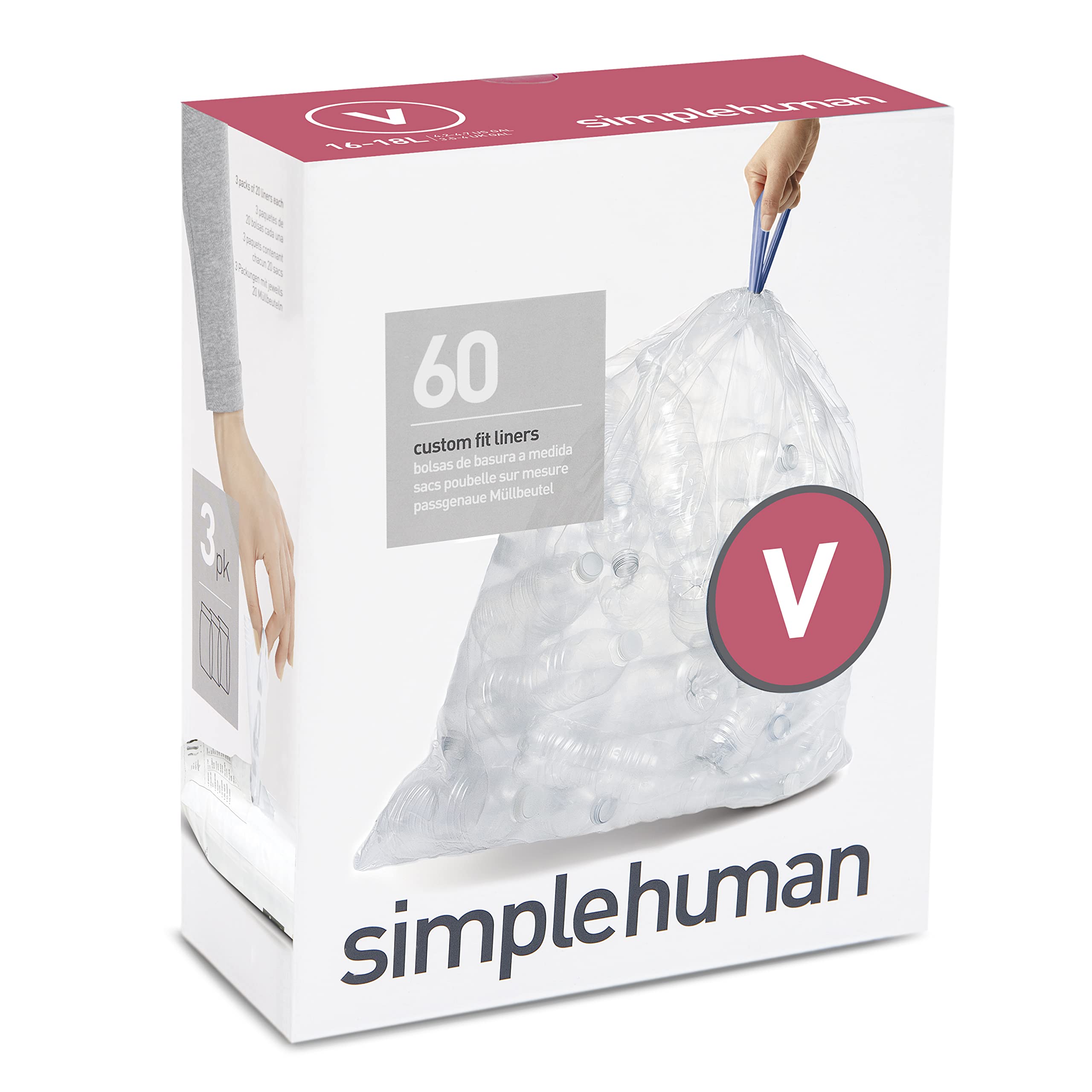 Simplehuman bin liners k Find the best price at PriceSpy