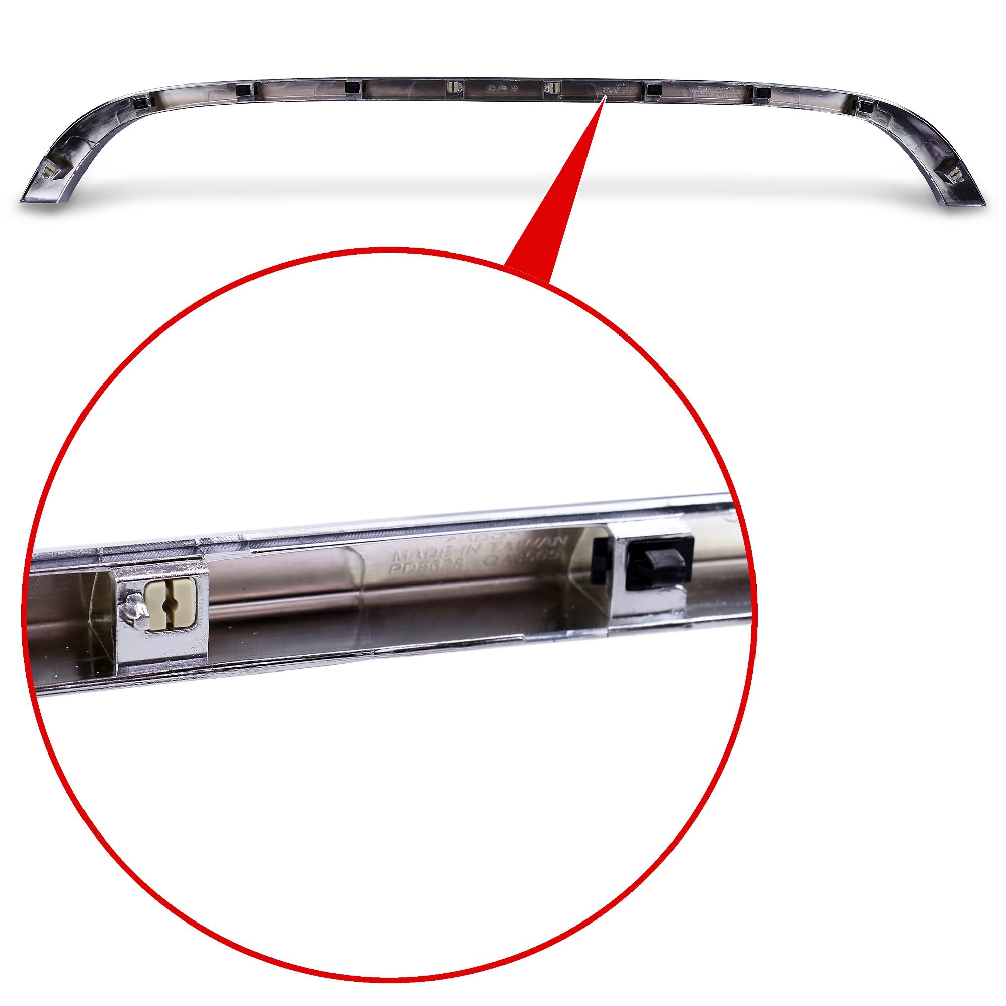 VAN WEZEL Baguette décorative/de protection, grille de radiateur 0508518