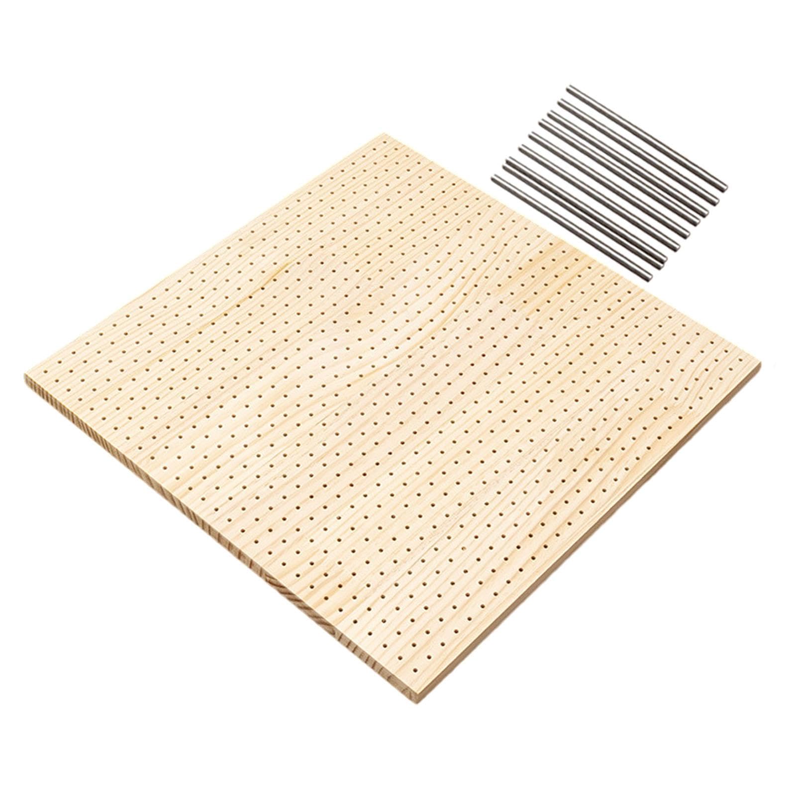 Tablero de bloqueo de crochet con alfileres para fijar de forma simétrica tus tejidos