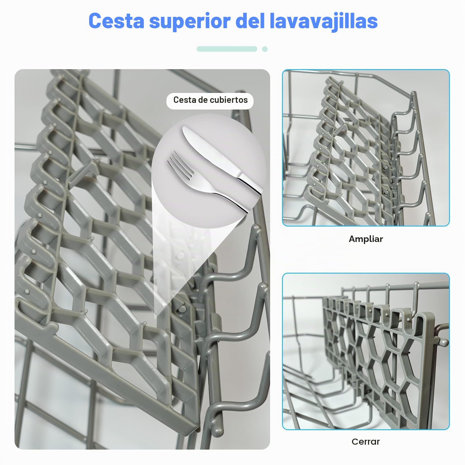 2025 Upgraded D.I.Accessa Lavavajillas Superior Montaje Montaje Repuesto para Lavavajillas Midea Gorenje Samsung