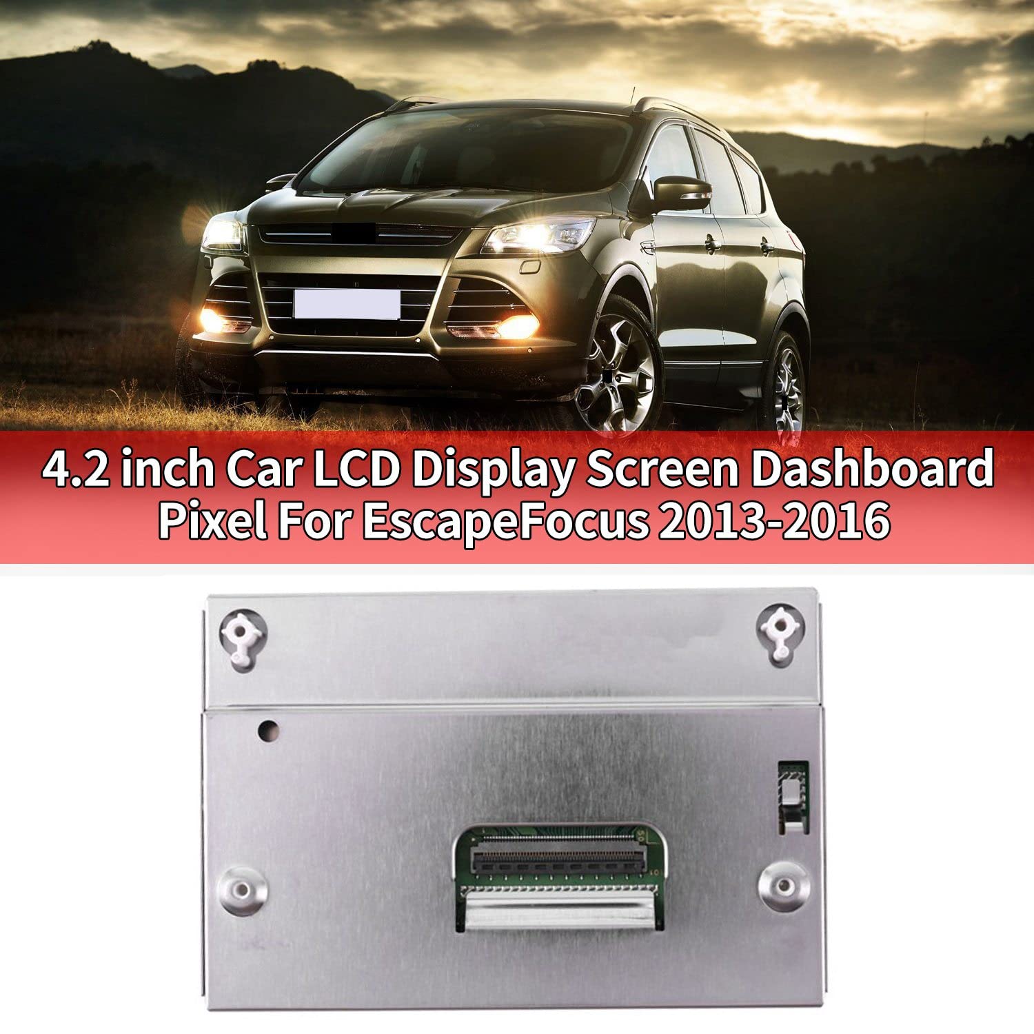 Display LCD per Auto da 4.2 Pollici Cruscotto Pixel per Escape/Focus 2013-2016 Lq042T5Dz01 Lq042T5Dz07 Lq042T5Dz11
